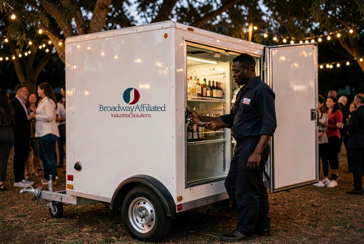 Mobile Cooler 1000L available for hire in Gauteng