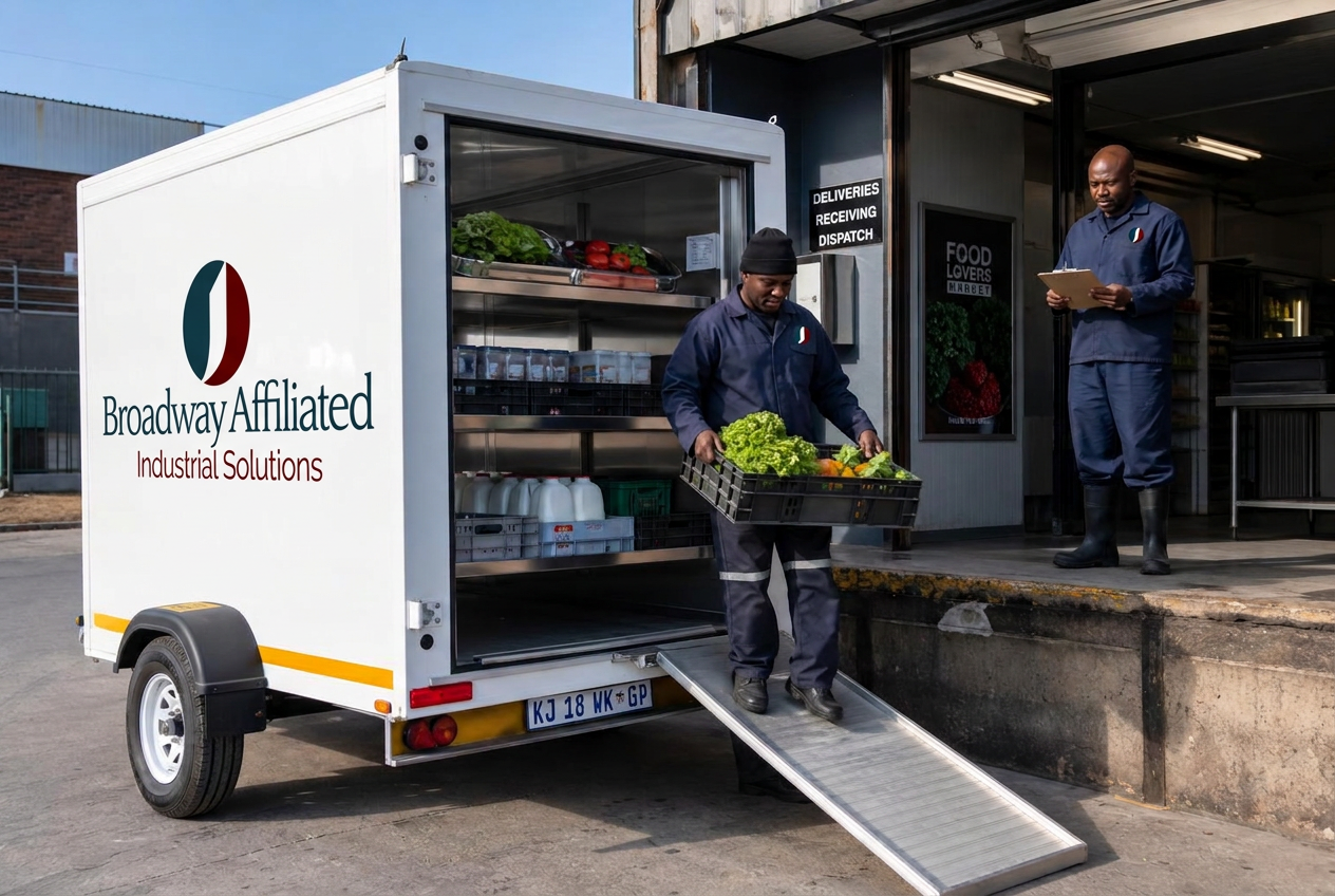 Mobile Fridge 1200L available for hire in Gauteng