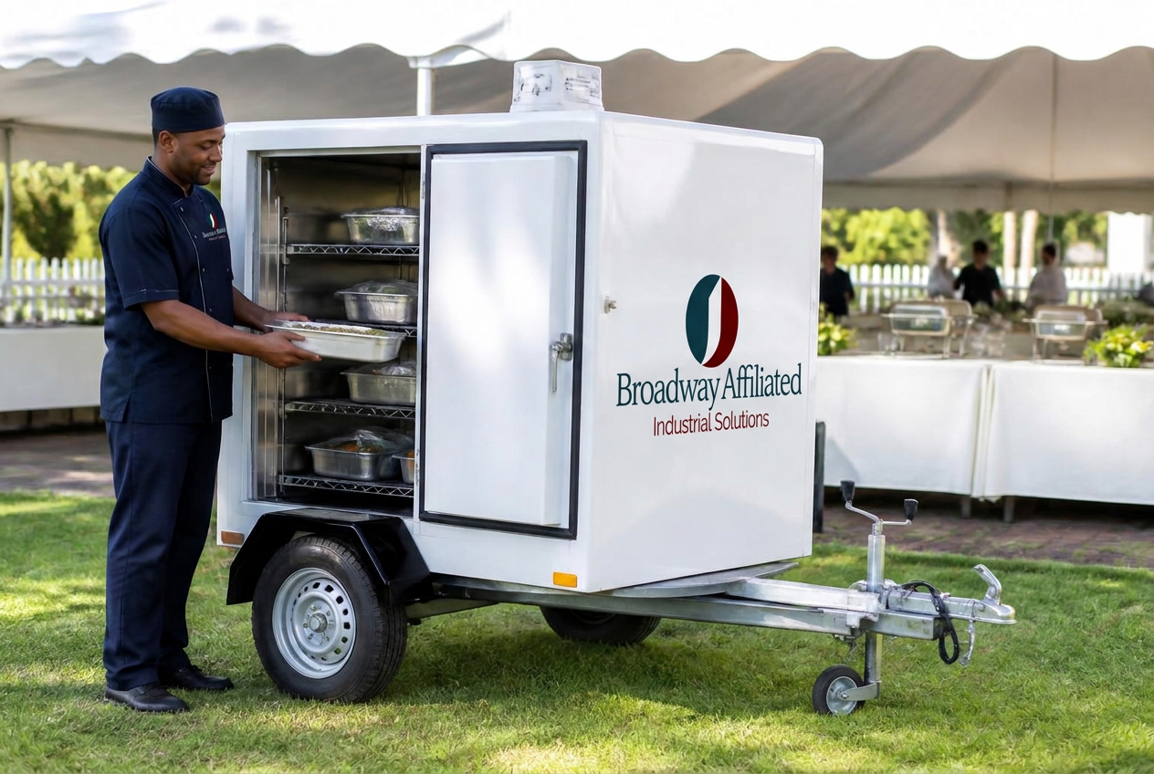 Mobile Fridge 600L available for hire in Gauteng